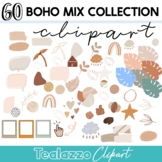 Boho / Bohemian clipart MIX collection commercial use