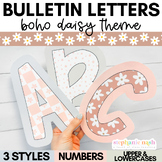 Boho Bulletin Board Letters | Printable Bulletin Board Let
