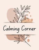Boho Calming Corner Mini Poster Download
