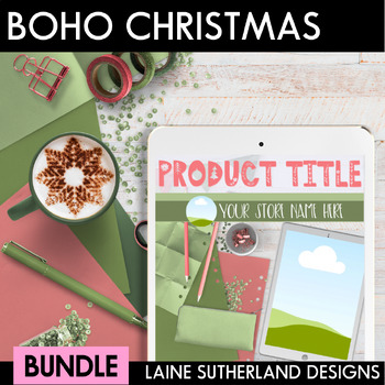 Preview of Boho Christmas Bundle