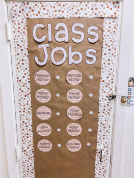 Boho Class Jobs Labels *EDITABLE* by Bailey Stokes | TpT