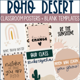 Boho Classroom Posters