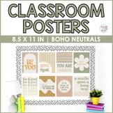 Boho Classroom Posters | Positive & Motivational Posters |