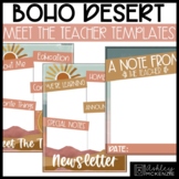 Boho Desert Classroom Decor | Meet the Teacher, Newsletter