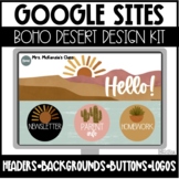 Boho Desert Classroom Website Design Kit | for Google Site