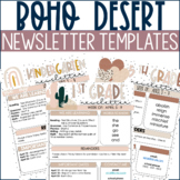 Boho Desert Newsletter Templates