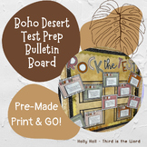 Boho Desert Test Prep Bulletin Board