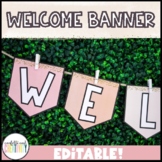 Boho Neutral Editable Welcome Banners