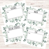 Boho Farmhouse Objective Posters - Editable