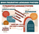 Boho Figurative Language Posters