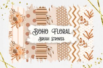 Washi Tape Boho Floral