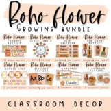 Boho Flower Classroom Decor Growing Bundle