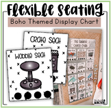 Boho Flexible Seating Chart (Editable in PowerPoint)