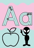 Boho Heggerty Alphabet Poster