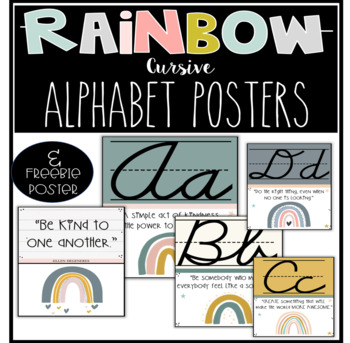 Chart Media A2 size 2 Posters Writing Letters Know Your Alphabet 