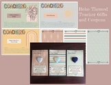 Boho Instructional Coach Teacher Gifts and Coupons- Editable