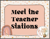 Boho Meet the Teacher Stations