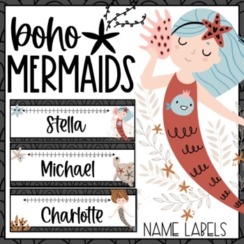 mermaid editable labels teaching resources teachers pay teachers