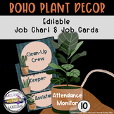 Boho Music Classroom Decor: Editable Job Chart & Job Cards