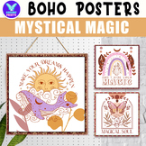 Boho Mystical Magic Quotes Inspiration Classroom Decor Bul