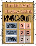 Letter Name/Sound Identification Knockout