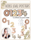 Boho Neutral Voice Level Posters
