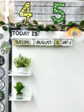 Boho Plant Vibes Flip Calendar