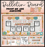 Boho Proof We Are Awesome Bulletin Board Kit Student Work 