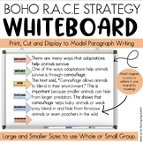 Boho RACE Writing Strategy | 4th Grade, 5th Grade