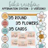 Boho Rainbow Affirmation Station - 3 VERSIONS