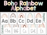 Boho Rainbow Alphabet