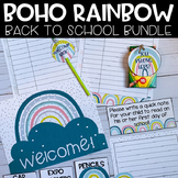 Boho Rainbow Back to School Bundle