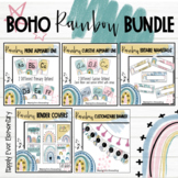 Boho Rainbow Bundle | Classroom Decor Pack