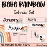 Boho Rainbow Calendar Set