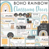 Boho Rainbow Classroom Decor