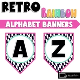 Boho Rainbow Classroom Decor  l  Retro Rainbow Remix Alpha
