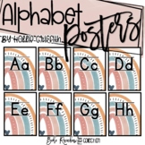 Boho Rainbow Flair Alphabet Posters