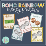 Boho Rainbow Money Posters