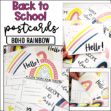 Boho Rainbow Postcards | Back to School