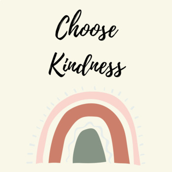 Choose Kindness» de abbyleal  Kindness, Cute tumblr wallpaper, Chosen