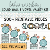 Boho Rainbow Sound Wall & Vowel Valley Kit