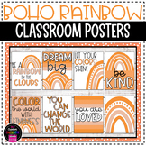 Boho Rainbow Spring Classroom Posters - Classroom Decor