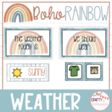 Boho Rainbow - Weather Bulletin Board