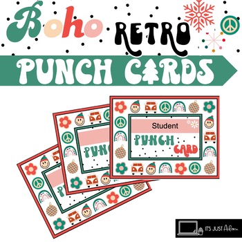 Punch Cards for Rewards and Incentives: Winter and Christmas
