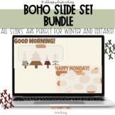 Boho Slide Template Bundle | Google Slide Templates | Fall