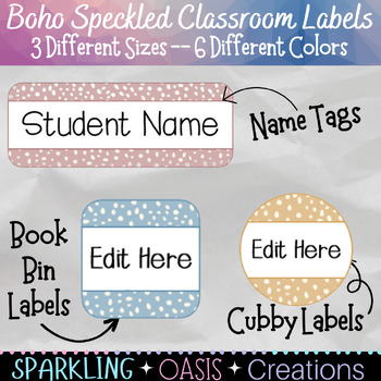 Book bin name labels