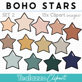 Boho Stars Clipart commercial use SET 2