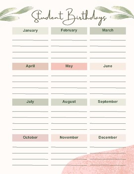 Boho Teacher Planner by Bristle and Blossom | TPT