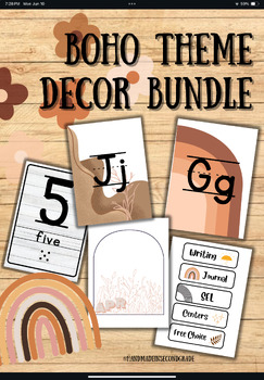 Preview of Boho Theme Decor Bundle