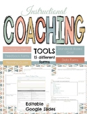 Boho Themed Instructional Coach Teacher Portfolio Coaching